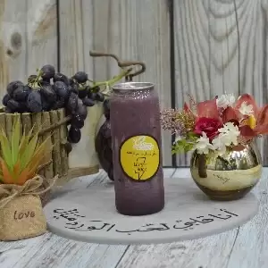 علبة عصير عنب