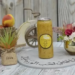 علبة عصير خوخ