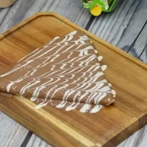 كريب مثلث شوكولاتة بلجيكية
