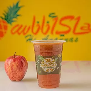 عصير تفاح أحمر